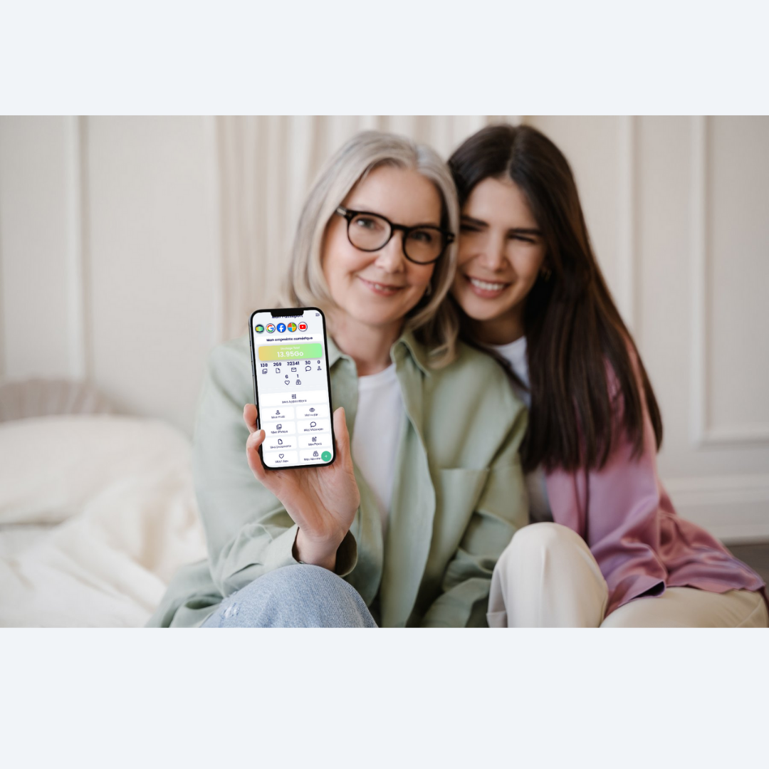 Dashboard MyPaD centralisant tous les paramètres de confidentialité de vos applications avec des recommandations personnalisées