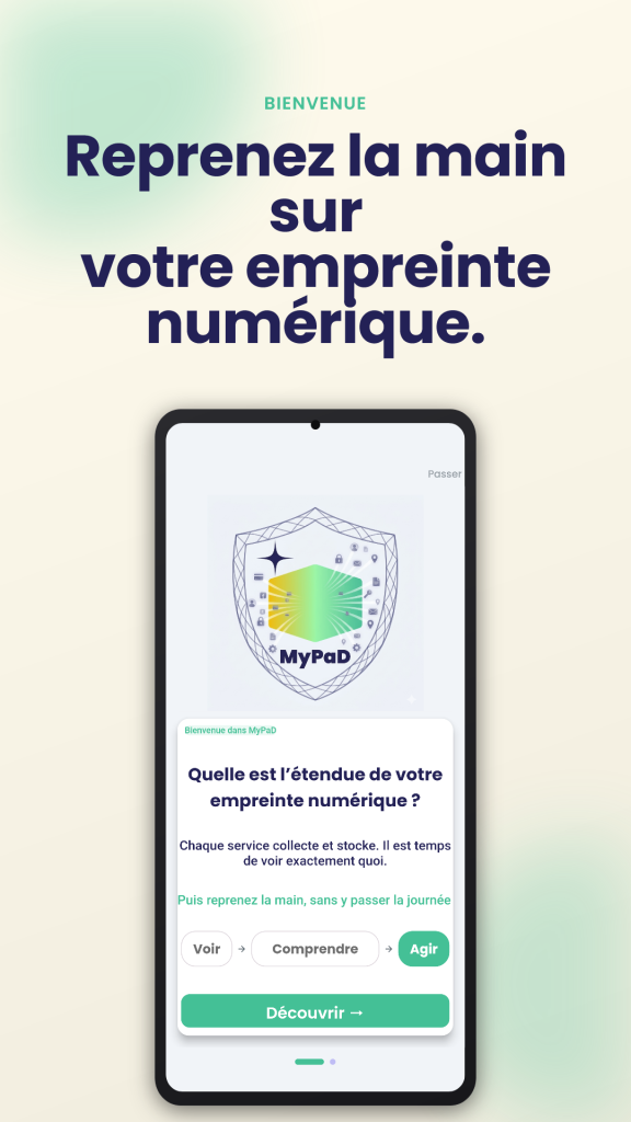 MyPaD : reprenez la main sur votre empreinte numérique